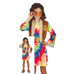 Hippio kostüüm tüdrukutele